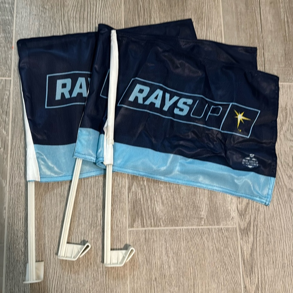 Tampa Bay Rays Baseball car flags